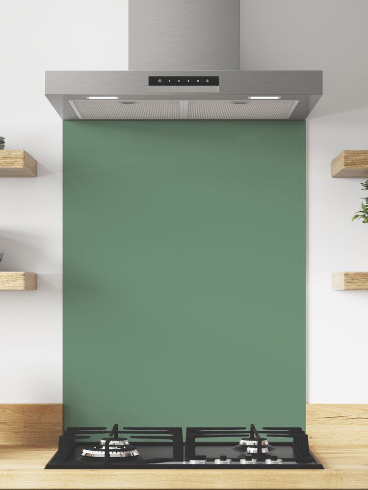 Wilsonart  Seafoam Green / Battleship Grey  Hob Splashback 600mm x 800mm x 4mm