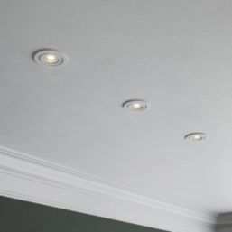 LAP Chaac Tilt  Fire Rated LED Downlight White 5.5W 600lm