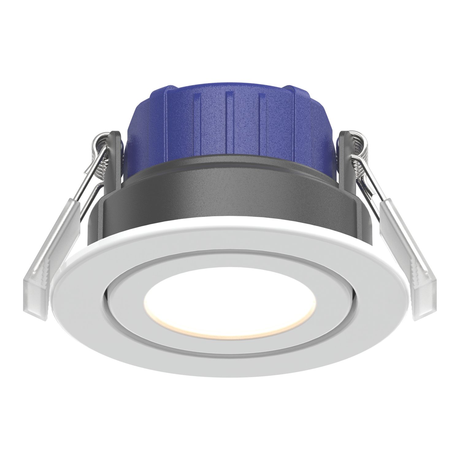 LAP Chaac Tilt Fire Rated LED Downlight White 5.5W 600lm (813RE)
