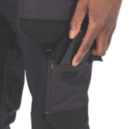 Site Brochman Stretch Holster Pocket Trousers Black/Grey 30" W 32" L