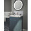 Splashback  Glass Bathroom Splashback Shimmer Pearl 600mm x 250mm x 4mm