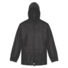 Regatta Stormbreak Waterproof Shell Jacket Black Medium Size 39 1/2" Chest