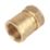 Flomasta  Brass Compression Adapting Female Coupler 22mm x 3/4"