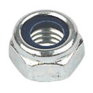 Easyfix BZP Steel Nylon Lock Nuts M12 50 Pack