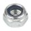 Easyfix BZP Steel Nylon Lock Nuts M12 50 Pack