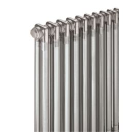 Acova 600mm x 628mm 2009BTU Raw Metal Horizontal 2 Column Radiator