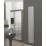 Venus 1800mm x 275mm 3224BTU Matt Chrome Vertical Designer Radiator