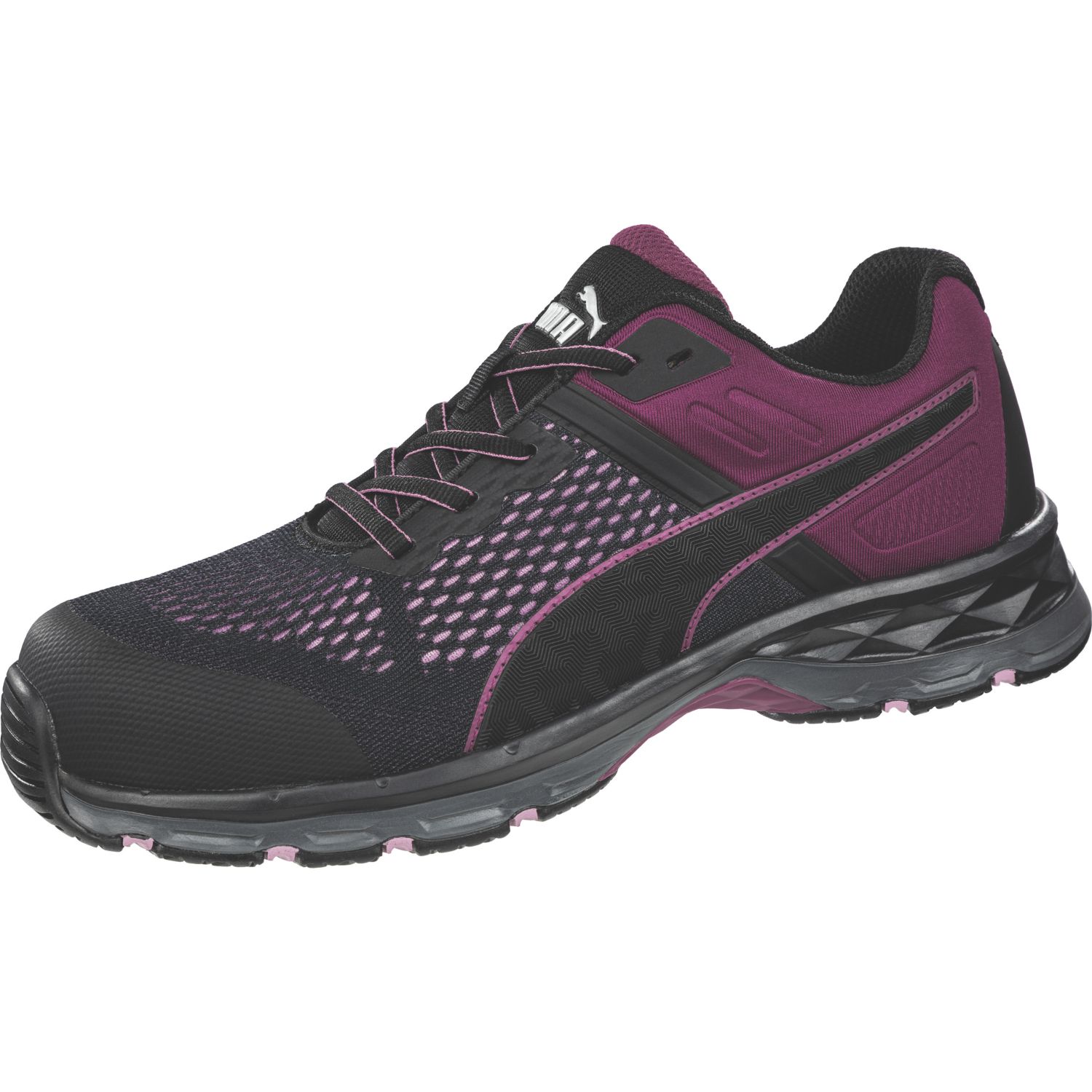 Puma Define Size 4 Womens Black Safety Trainers (814AK)