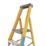 Zarges Fibreglass 2.48m 8 Step Platform Step Ladder