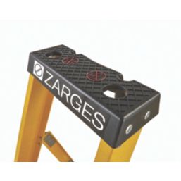 Zarges Fibreglass 2.48m 8 Step Platform Step Ladder