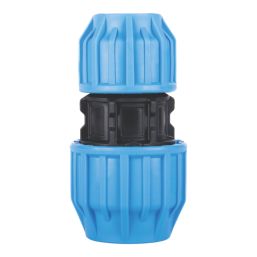 Flomasta  MDPE Reducing Straight Coupler 32mm x 25mm