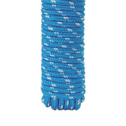 Essentials Braided Rope Blue/White 12mm x 20m