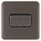 Schneider Electric Lisse Deco 10AX 3-Gang 2-Way Light Switch  Mocha Bronze with Black Inserts