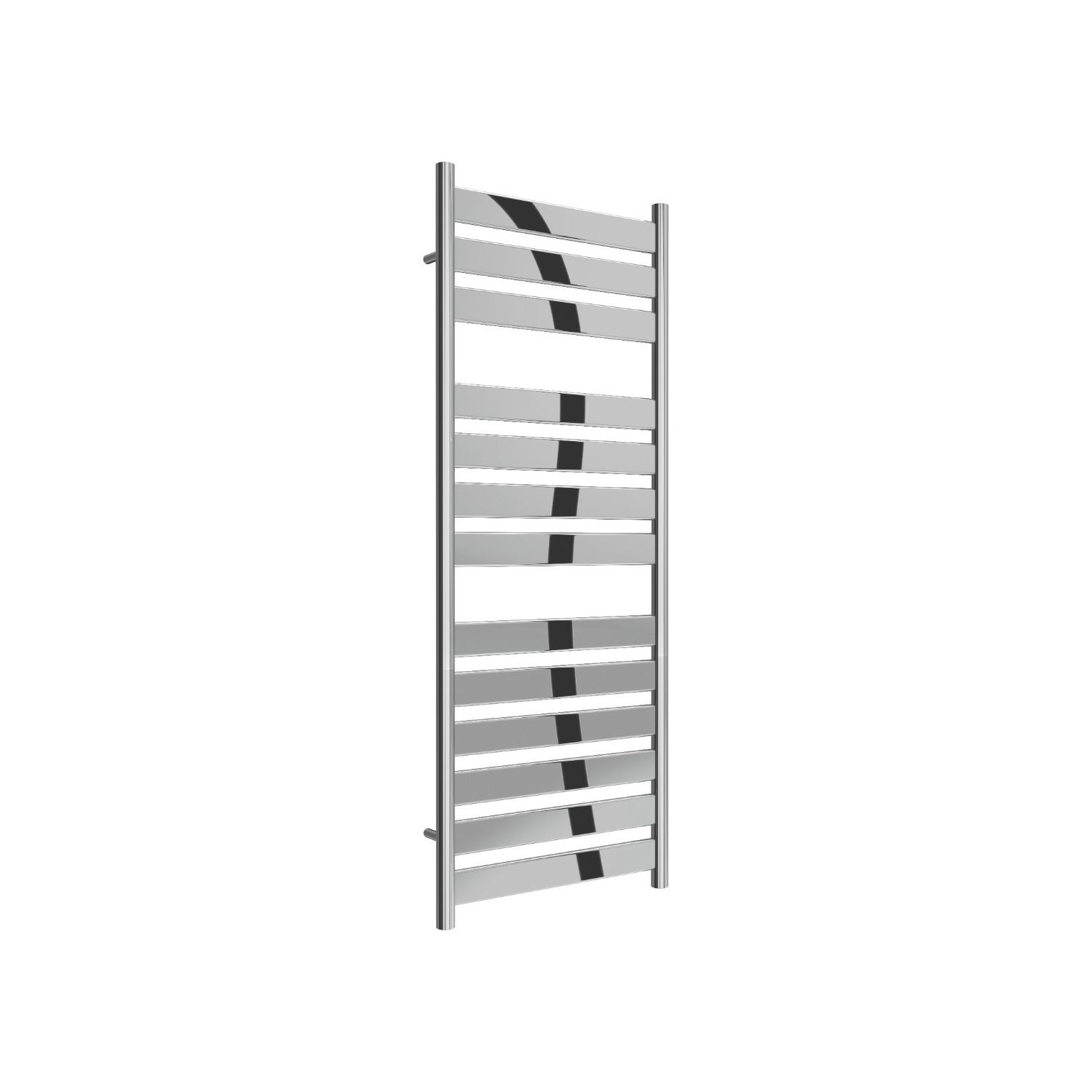Reina 1300mm x 500mm 1864BTU Chrome Flat Designer Towel Radiator (814LG)