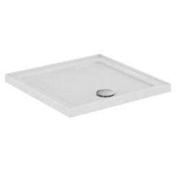 Ideal Standard Simplicity Square Low Profile Upstand Shower Tray White 810mm x 810mm x 40mm