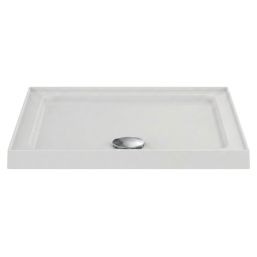 Ideal Standard Simplicity Square Low Profile Upstand Shower Tray White 810mm x 810mm x 40mm