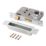 Eclipse 24710 Fire Rated Commercial Heavy Duty Locking Door Pack Set Stainless Steel
