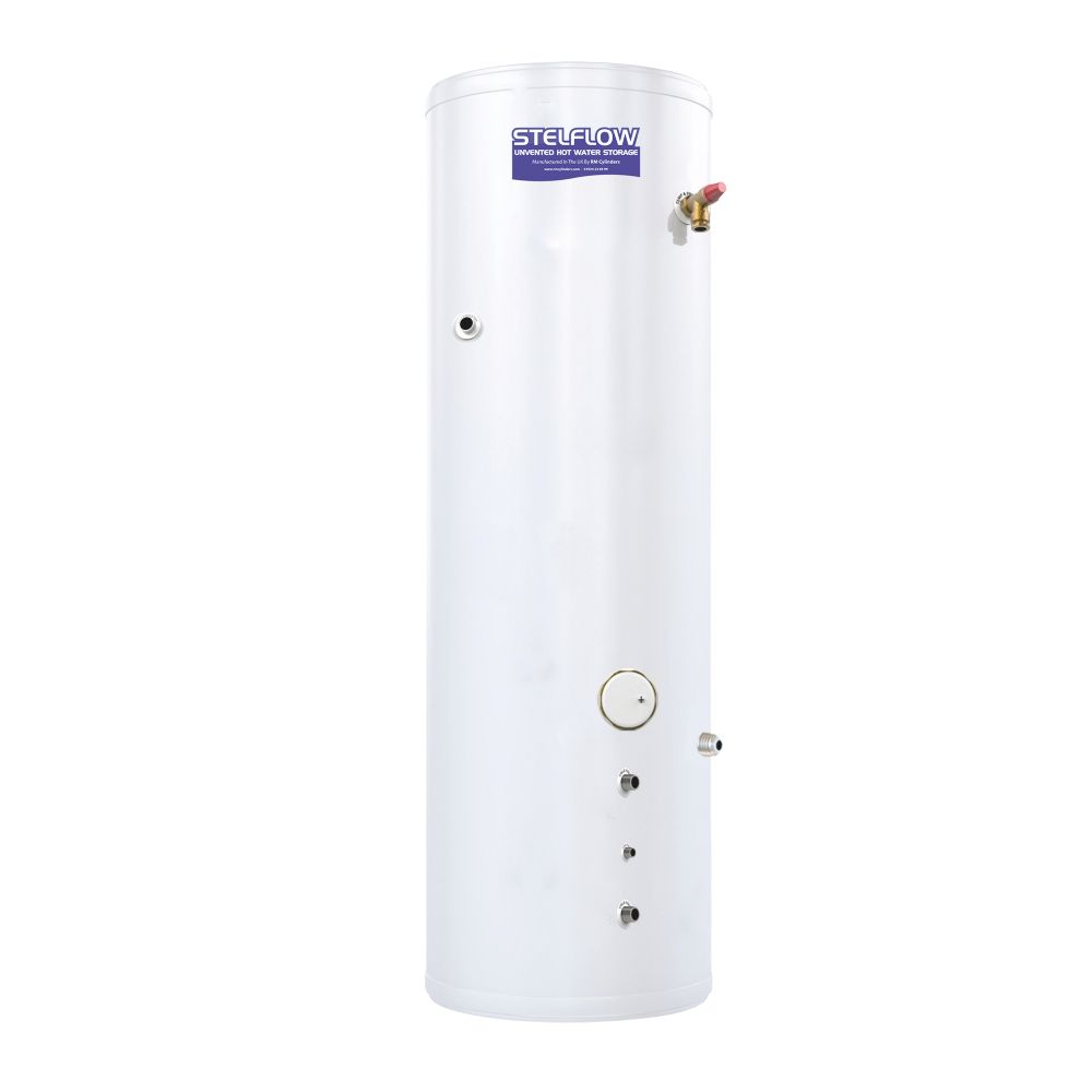 RM Cylinders Stelflow Indirect Unvented High Gain Hot Water Cylinder ...