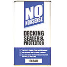 No Nonsense Decking Sealer & Protector Clear 5Ltr