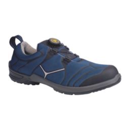Delta Plus Positano  Size 4  Blue   Steel Toe Cap Safety Trainers