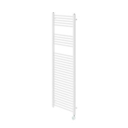 Flomasta 1600mm x 500mm 1706BTU White Flat Electric Towel Radiator