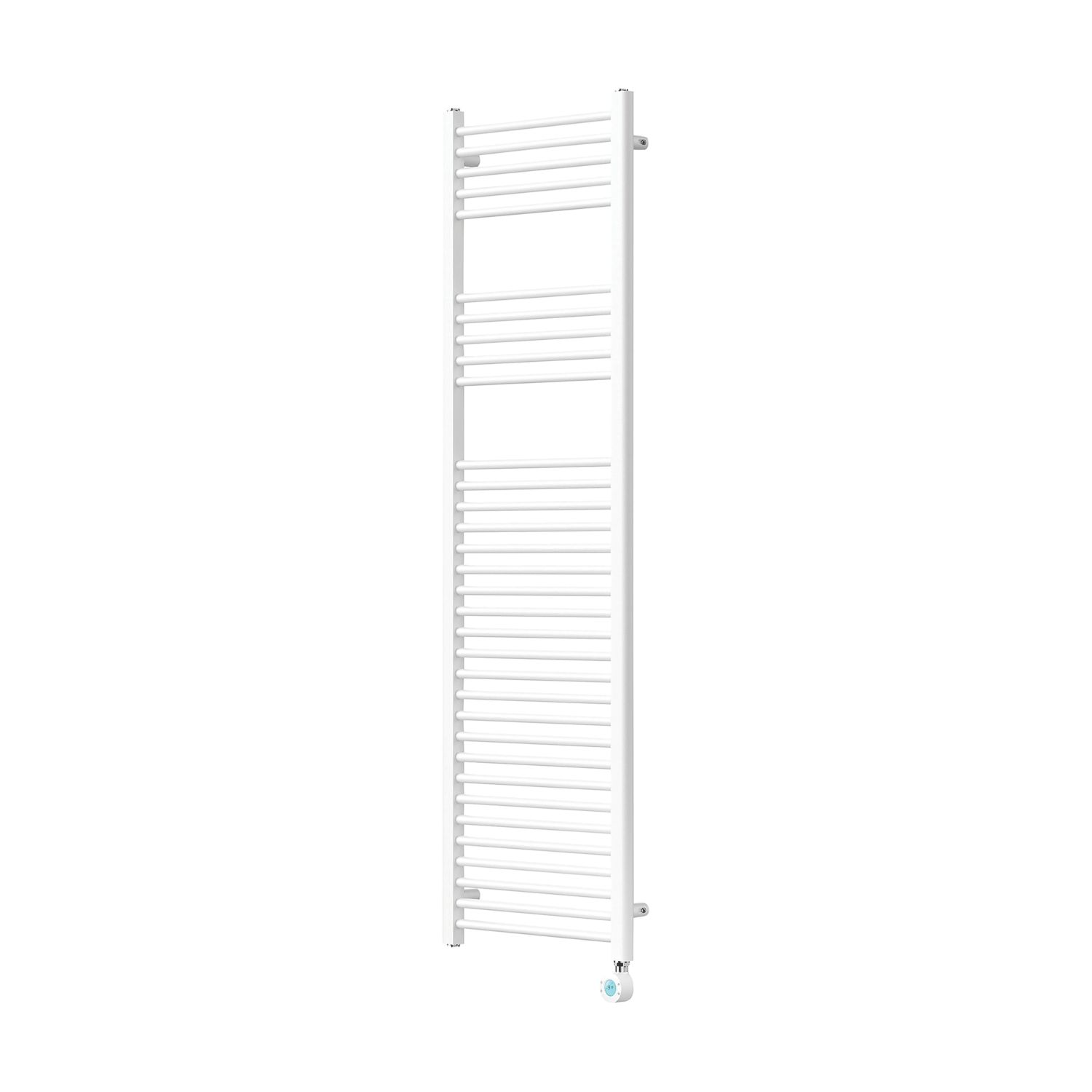 Flomasta 1600mm x 500mm 1706BTU White Flat Electric Towel Radiator (815CL)
