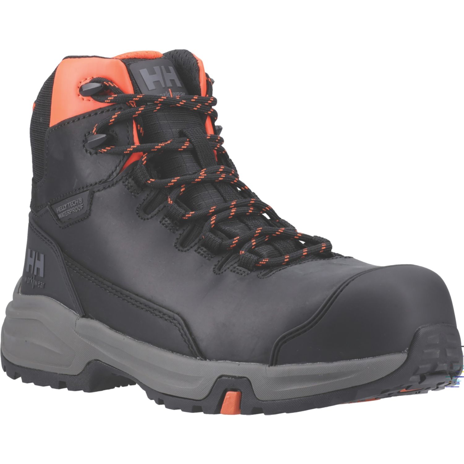 Helly Hansen Size 7 Black Waterproof Safety Boots (815CM)