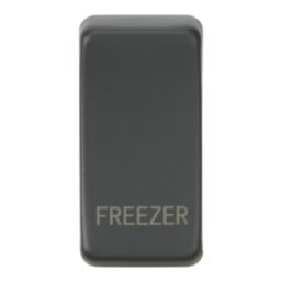 Knightsbridge 'FREEZER' Switch Cover Anthracite