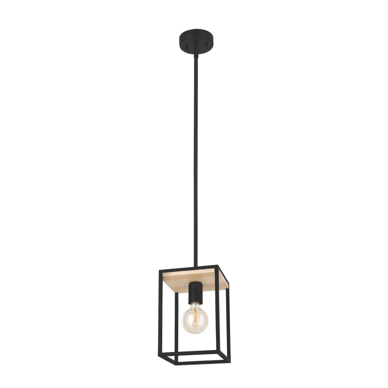 Eglo Libertad Pendant Light Black/Brown (815CV)