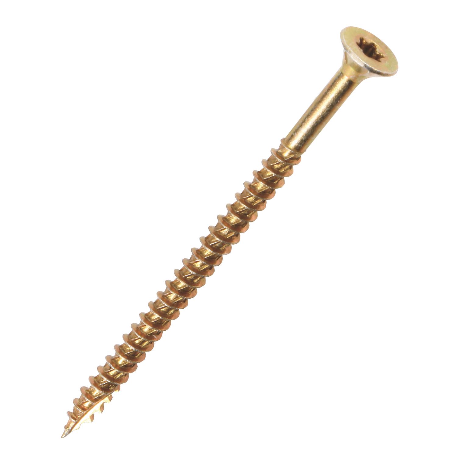 Turbo TX TX Double-Countersunk Multi-Purpose Screws 6mm x 90mm 100 Pack (815HM)