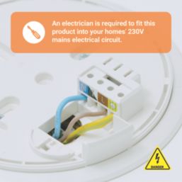 FireAngel Pro Connected FP1740W2-R Mains Interlinked Thermistek Heat Alarm