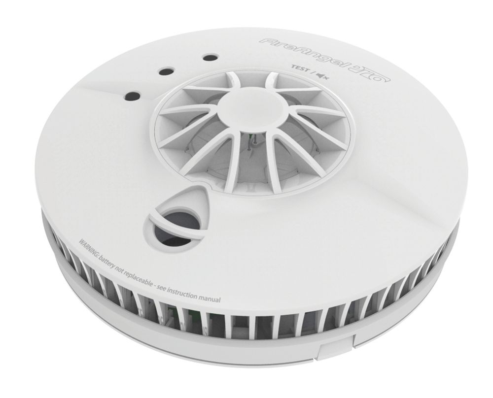 FireAngel Pro Connected FP1740W2-R Mains Interlinked Thermistek Heat Alarm
