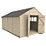 Forest  10' x 14' 6" (Nominal) Apex Overlap Timber Shed