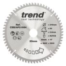 Trend CSB/AP21664 Aluminium/Plastic Circular Saw Blade 216mm x 30mm 64T