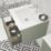 Newland  Single Drawer Wall-Mounted Vanity Unit with Basin Matt Sage Green 500mm x 450mm x 370mm