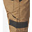 Dickies Everyday Trousers Khaki/Black 36" W 34" L