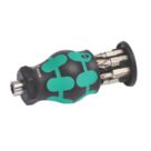 Wera Kraftform Kompakt Stubby Magazine 4 Interchangeable Screwdriver Set 6 Pcs