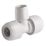 Hep2O  Plastic Push-Fit Reducing Tees 22mm x 22mm x 15mm 5 Pack