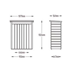 Forest  3 x 1' 6" (Nominal) Pent Shiplap T&G Timber Tool Store