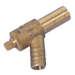 Hep2O Push-Fit Drain Cock 15mm