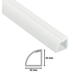 D Line Quadrant Trunking 22x22 Floor Cable Cover Wire Hiding for