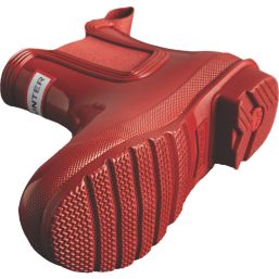 Hunter Original Chelsea Gloss Size 7 Womens Red Non Safety Wellies