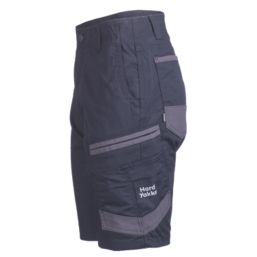 Hard Yakka Raptor Active Shorts Black 24" W