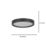 Eglo Idun-E LED Ceiling Light Black 17W 2000lm