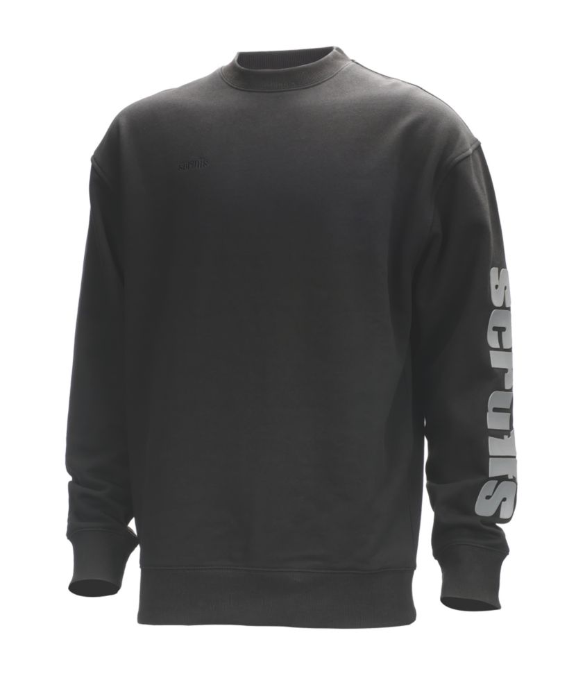 Scruffs Fintry Sweatshirt Black Small 36-38