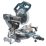 Refurb Makita LS002GZ01 216mm 40V Li-Ion XGT Brushless Cordless Double-Bevel Sliding Mitre Saw - Bare
