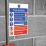 Essentials  Non Photoluminescent "Fire Action Procedure" Sign 300mm x 250mm