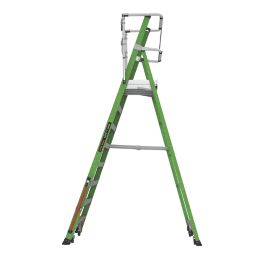 Little Giant Fibreglass 2.26m Green 8 Step Podium Steps