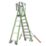 Little Giant Fibreglass 2.26m Green 8 Step Podium Steps