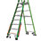 Little Giant Safety Cage Series 2.0 Fibreglass & Aluminium 8-Treads Green Podium Step 2.26m